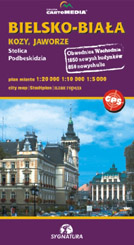 Bielsko-Biała  - cover of the city-map